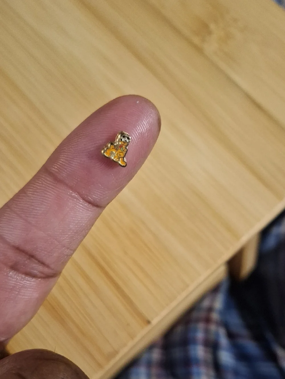 Pluto-style Floating Locket Charm